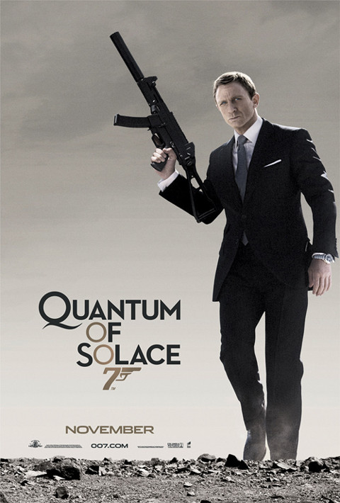 New Quantum of Solace 007 Bond Poster Released