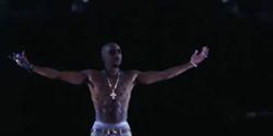 tupac shakur hologram image